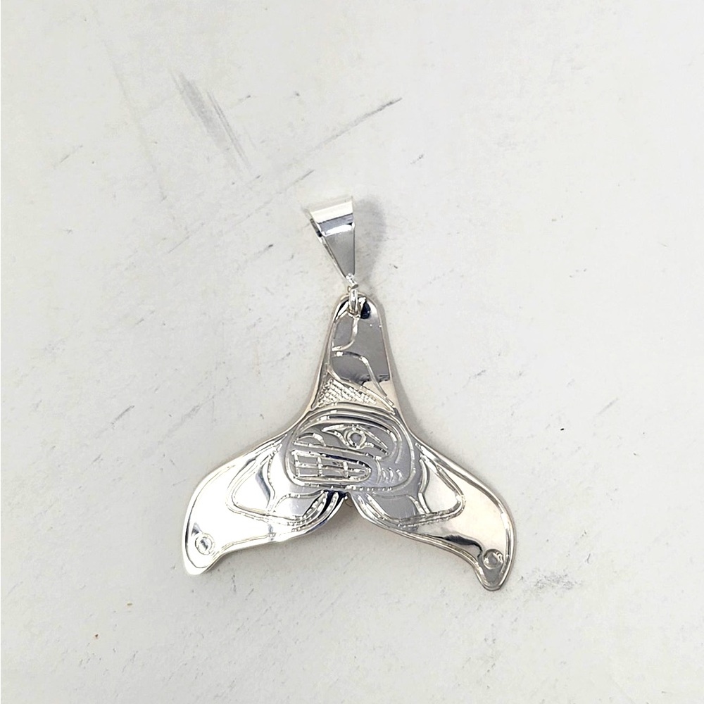 Silver pendants by Valerie Lancaster